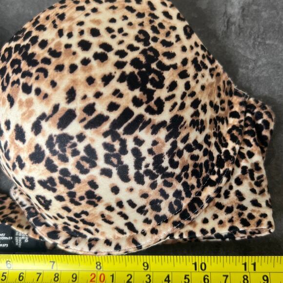 Victoria's Secret Biofit Demi Uplift Cheetah Print Bra 34C - Picture 5 of 5